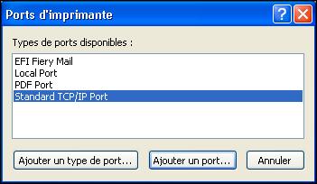 Windows Server 2003 : Cliquez sur Démarrer, choisissez Panneau de configuration, puis Imprimantes et télécopieurs.