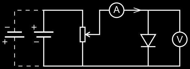 Caractéristique de la diode à jonction Réaliser le circuit