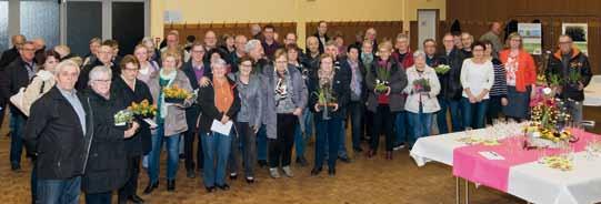 Le classement 2017 allait de 1 à 5 fleurs. Les lauréats ont reçu un bon d achat et des plantes de printemps de l horticulture Ambiel à Vogelgrun.