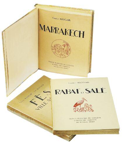 1 MÉMORIAL DE LYAUTEY : L'ŒUVRE DE LA FRANCE AU MAROC Livre d'or du centenaire du maréchal Lyautey Casablanca, Office marocain de diffusion, 1954; in-4, 755 pp.