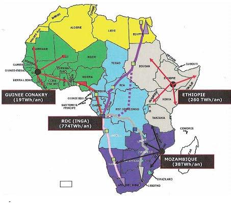 L hydroélectricité en Afrique Situation par énergie 2 L hydroélectricité représente une part importante de la production électrique africaine.
