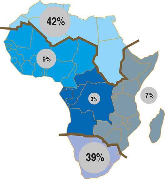 Les fractures énergétiques Situation globale 1 L Afrique est un continent de fractures énergétiques.