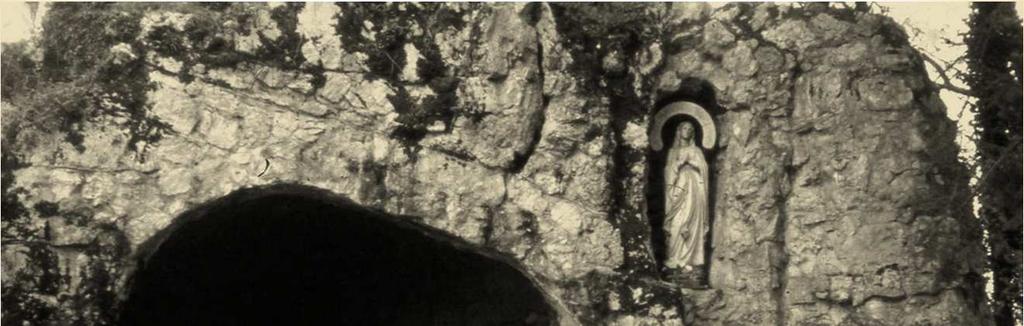 En 1918, décision est prise d ériger une grotte de Lourdes, comme ex-voto des