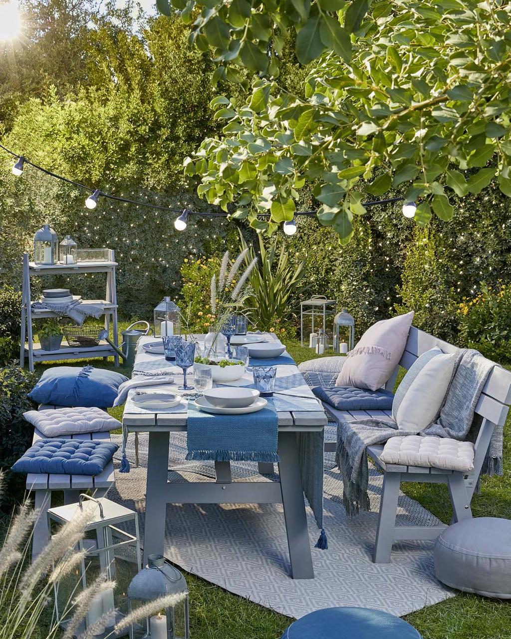 Coussin de chaise de bureau, coussin inclinable monobloc à dossier haut  avec bande élastique pour la maison, le jardin, l'intérieur, l'extérieur,  le coussin de chaise à bascule( blue,35*70cm) : : Jardin