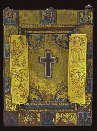 202 Marcello Angheben Fig. 17. Tongres, trésor de l église Notre-Dame, staurothèque (cliché KIKIRPA) 18) 90.