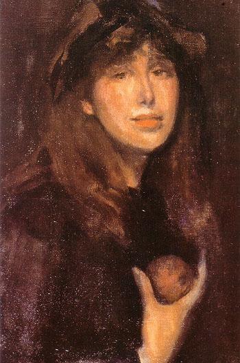 Dorothy Seton, A daughter of Eve, 1903 Huile sur