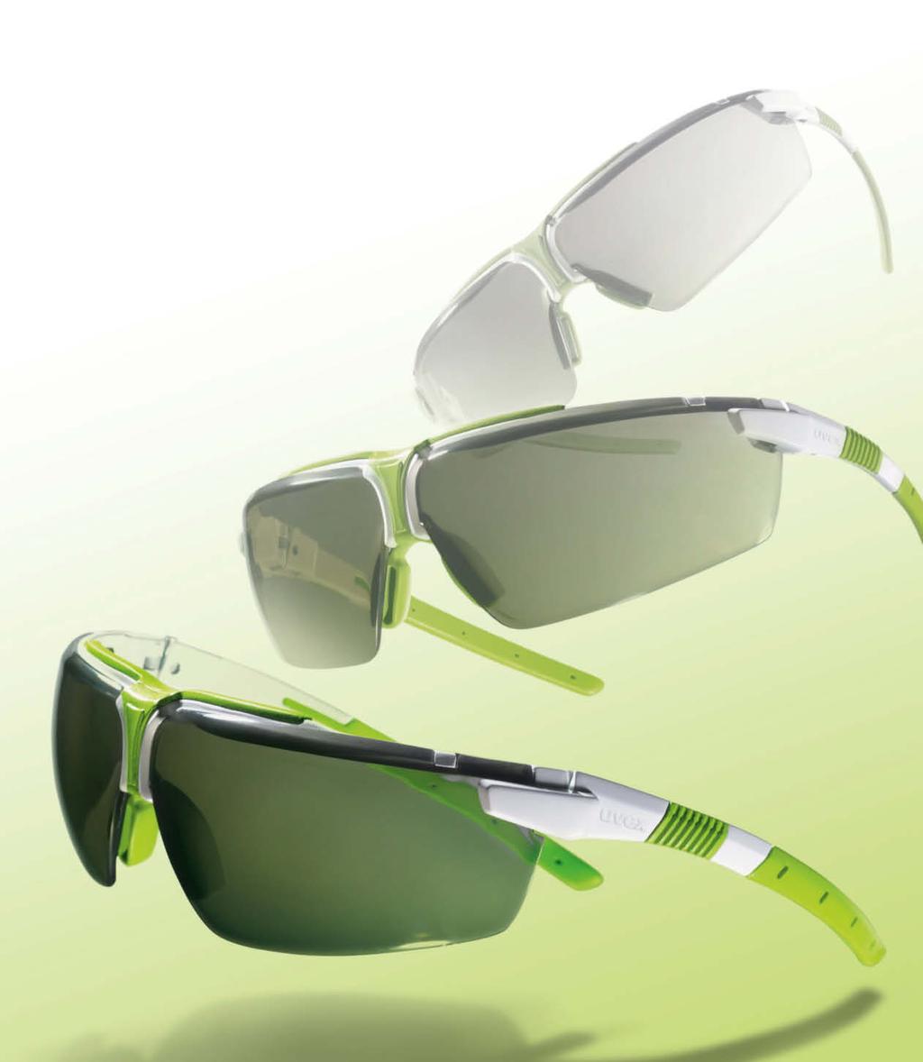 flexibilité et confort aux lunettes de protection Les lunettes de protection uvex i-3 sont agréables à porter et s adaptent