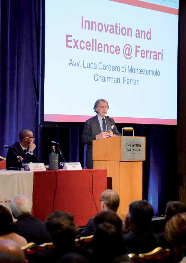15 Innovation et excellence selon Ferrari Intervention d Avv.