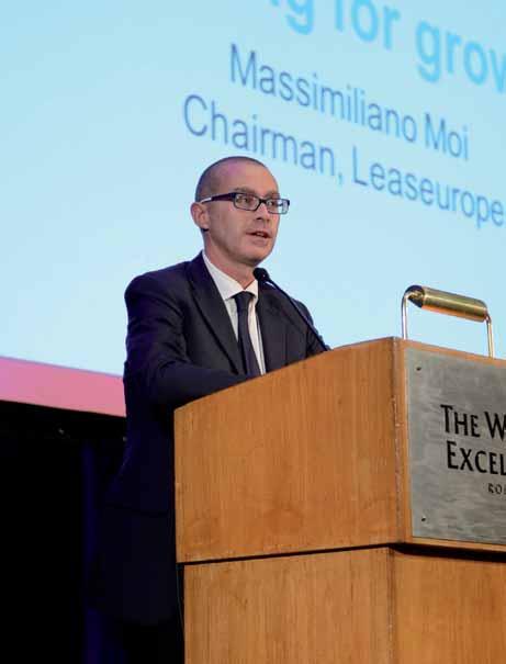 16 Le leasing pour la croissance Intervention de Massimiliano Moi, Chairman Leaseurope Le message prioritaire de la profession au niveau européen, que chacun doit s efforcer de relayer aussi souvent
