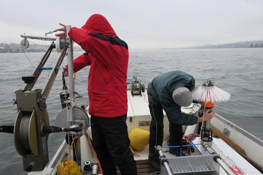 CTD, microstructure profiler etc In addition, during the field work with EPFL there will be ample opportunity to familiarize oneself with the AUVs and instruments used in lake physics that allow the