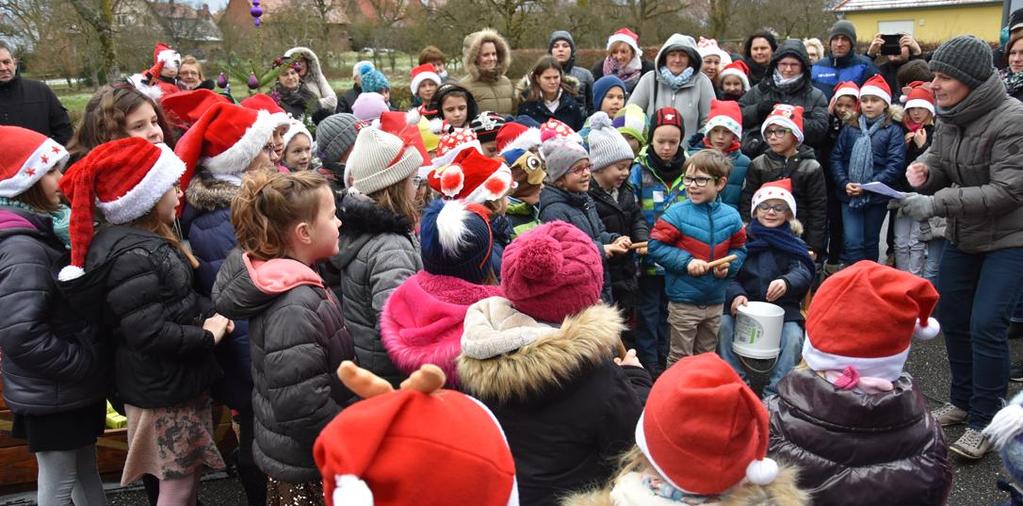 Depuis que la directrice, Christine Strobel, a relancé il y a quatre ans la fête de Noël de l école maternelle du centre, celle-ci est devenue un moment incontournable.