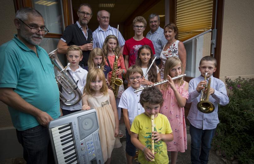Cette rencontre fut animée par la chorale des enfants de l école de musique de Munster, dirigée par Eliane Warth.
