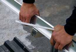 En cas de risque d endommagement de la feuille d étanchéité du toit par les plaques Renosol, poser absolument un feutre ou une natte de protection sous les plaques.