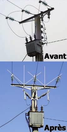 Intervention En décembre dernier, un adhérent nous a signalé qu un transformateur électrique sur pylône situé à la ferme Fercau-Moulin à Maizières Les Metz a été la cause de l électrocution de trois