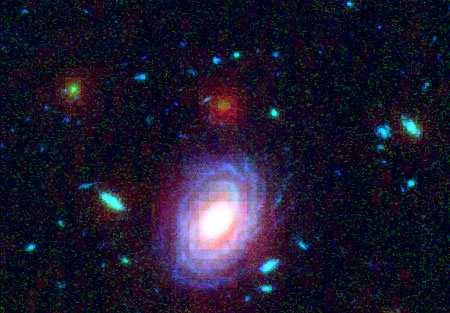 des galaxies proches Zones de