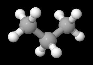 Activité 5 1- Activité : Représentation d une molécule Voici la représentation de la molécule de propane : (Boule noire : atome de carbone ; Boule blanche : atome