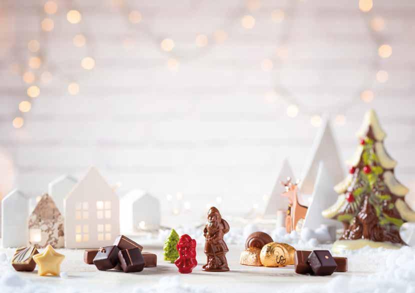 Féeries Noir-Collection Noël-Chocolat Daniel Stoffel : maître chocolatier  en Alsace depuis 1963