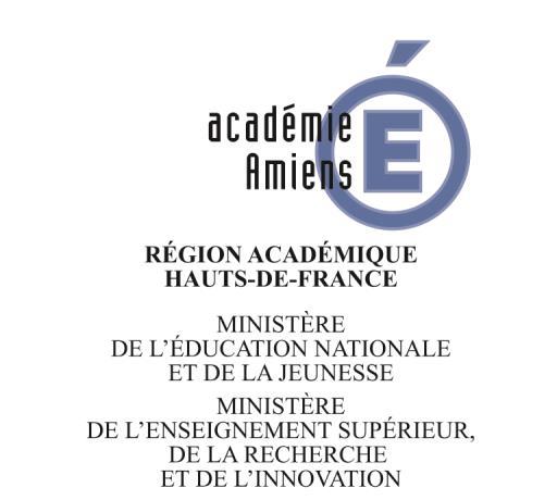 Amiens, le 15 novembre 2018 LA RECTRICE DE L ACADÉMIE D AMIENS Chancelière des Universités à Rectorat Division des personnels d administration et d encadrement ES n 18-019 DPAE 3 Gestion des