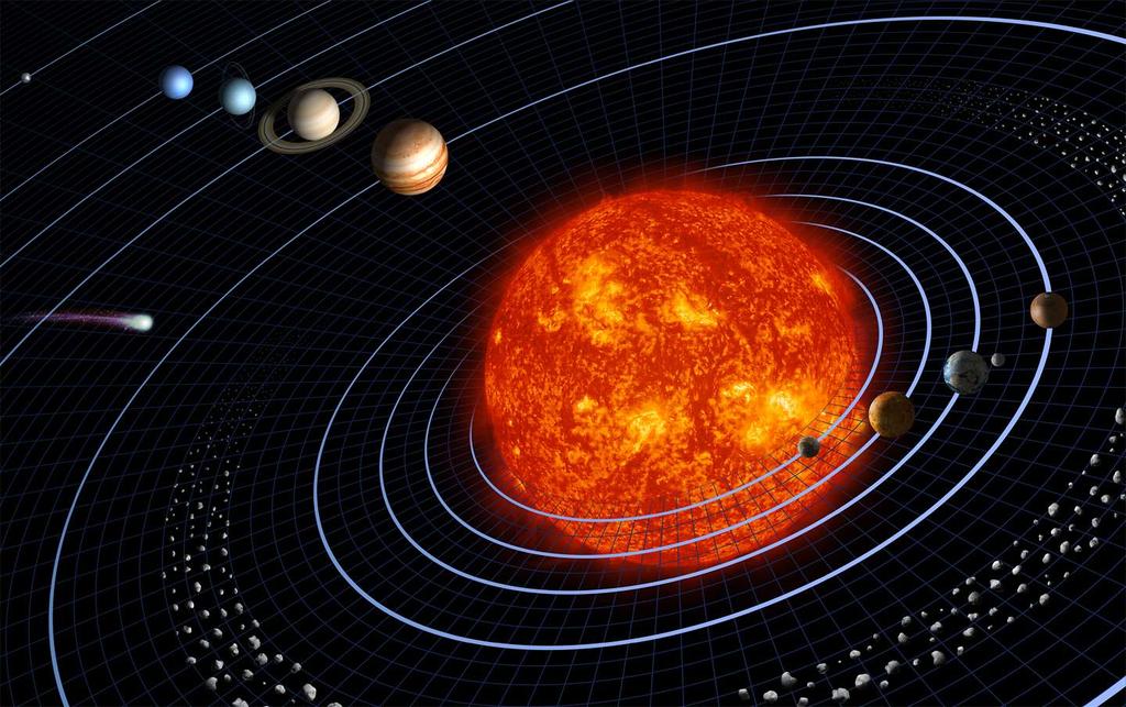 Le Soleil est au centre de notre système solaire c est l'étoile la plus