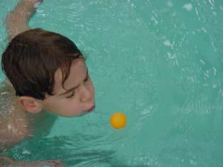 Adapter sa respiration pour flotter, s immerger et se déplacer Expirer sous l eau (souffler pour faire des bulles) Inspirer hors
