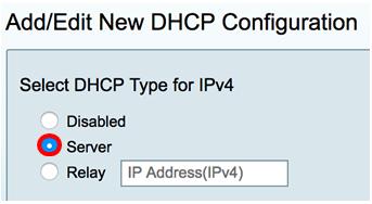 server de configurer et cliquent sur Next. Configurez le serveur DHCP d'ipv4 Étape 1. Dans le domaine de temps de Client Lease, écrivez le temps, en quelques minutes, pour la durée de bail.