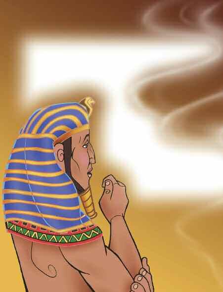 moment de silence et Pharaon jette un regard terrible à l échanson. Mais Joseph continue : «Je ne peux interpréter tes rêves, mais mon Dieu le peut!