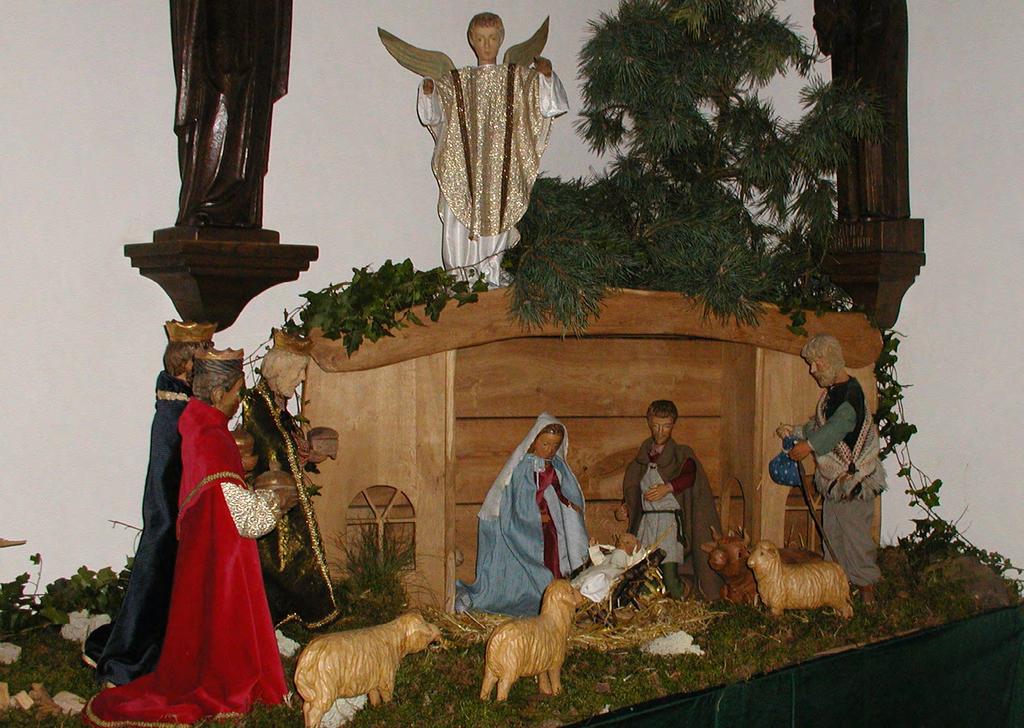 Gott feiern Gott feiern Gottesdienste zum Weihnachtsfest und zum Jahreswechsel Heiligabend 24. Dezember 2018 10.30 Uhr Haus Marienfried Weihnachtsmesse 14.