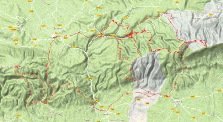 EN BREF D une longueur dépassant les 60 kilomètres, et d une largeur d environ 5 kilomètres, le Luberon est un massif qui s étend d est en ouest, entre les Alpes-De-Haute-Provence, et le département