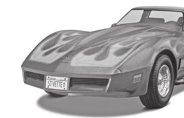 KIT 0885 85088500200 '82 CORVETTE y 1982, the sleek Corvette coupe had undergone continual evolutionary changes transforming a boulevard brute into a well mannered Grand Touring car.