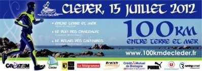 Les 100 km de Cléder - Dimanche 15 juillet 2012 100 km - 161 classés - 42 abandons - 1 Rederien Nom Club Cat.
