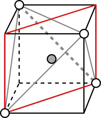 4 Ainsi on obtient pour la blende ZnS une structure analogue à celle du diamant : un réseau cfc dʼions S - (de rayon 184 pm) dont la moitié des interstices tétraédriques sont occupés par des ions Zn