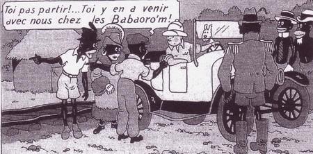 Description Document 4 : Bande dessinée Tintin au Congo L image du nègre est à jamais ancrée dans les mémoires avec l immortalisation de la colonisation qu en a fait cet auteur de Bandes dessinées