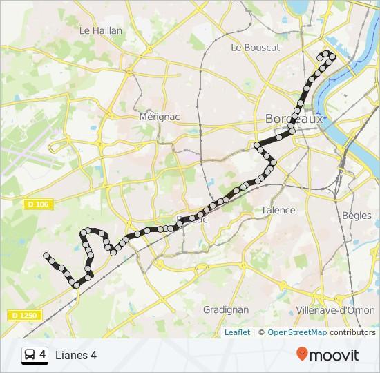 Horaires Et Plan De La Ligne 4 De Bus Pdf Free Download