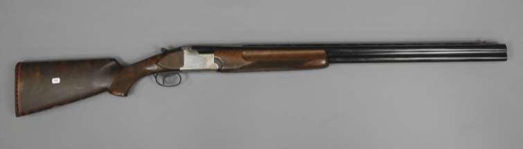 FUSIL DE CHASSE JAPONAIS DE MARQUE MIROKU, calibre 12/70 à canons  superposés de 72 cm