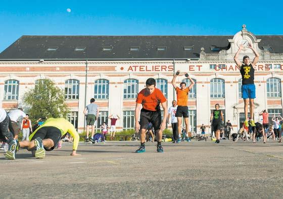 parc de Belle Ile : street workout + fitness + running/ 2018 10 Jonelière-Tortière : circuit running/ 2018 Circuit / Street work out Gym douce QUESTIONS À ALI REBOUH, ADJOINT AUX SPORTS Pourquoi la