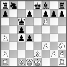 Analyses pratiquement après 12. bxc3 dxc3 13. xc3! 11. exf6 b5! Récupère la pièce! 12. b3 xa4! 13. bxa4? 13. xc4 était ici préférable. Après le coup forcé 13.... d5! (13.... b5? 14. e2+) 14.