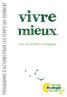 PROGRAMME D'ACTIONS POUR LES TEMPS QUI VIENNENT. vivre. mieux. vers la société écologique