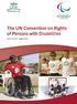 The UN Convention on Rights of Persons with Disabilities. French Version, August 2012
