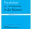 Vocabulaire de l économie et des finances