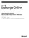 Description du service Microsoft Exchange Online Standard