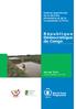 Analyse approfondie de la sécurité alimentaire et de la vulnérabilité (CFSVA) R é p u b l i q u e Démocratique du Congo