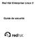 Red Hat Enterprise Linux 3. Guide de sécurité