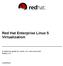 Red Hat Enterprise Linux 5 Virtualization