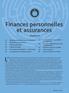 Finances personnelles et assurances