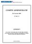 COMPTE ADMINISTRATIF