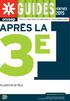 PRES LA RENTRÉE. Académie de Nice TOUTE L'INFO SUR LES MÉTIERS ET LES FORMATIONS. www.onisep.fr/lalibrairie