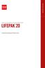 20 / 20e SÉRIE DE DÉFIBRILLATEURS/MONITEURS LIFEPAK 20. Accessoires authentiques de Physio-Control