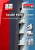 Soudal Panel System SPS. La force extrême derrière vos panneaux de façade. www.soudal.com SOUDAL PANEL SYSTEM. Soudal Panel System 1 SPS SOUDAL PANEL