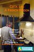 COOK LIKE A FRENCH A F PERSON. French Accent Magazine. 25 Bilingual (French-English) Recipes. Published by. Cook Like a French Person