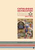 CATALOGUE DES PUBLICATIONS 2013-2014. Domaine copte et arabisant